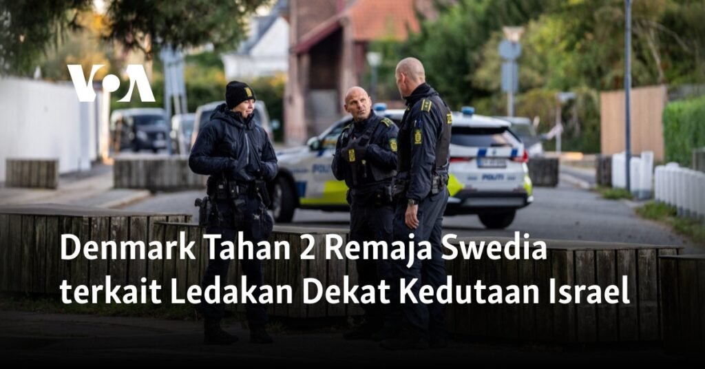 Denmark Tahan 2 Remaja Swedia terkait Ledakan Dekat Kedutaan Israel